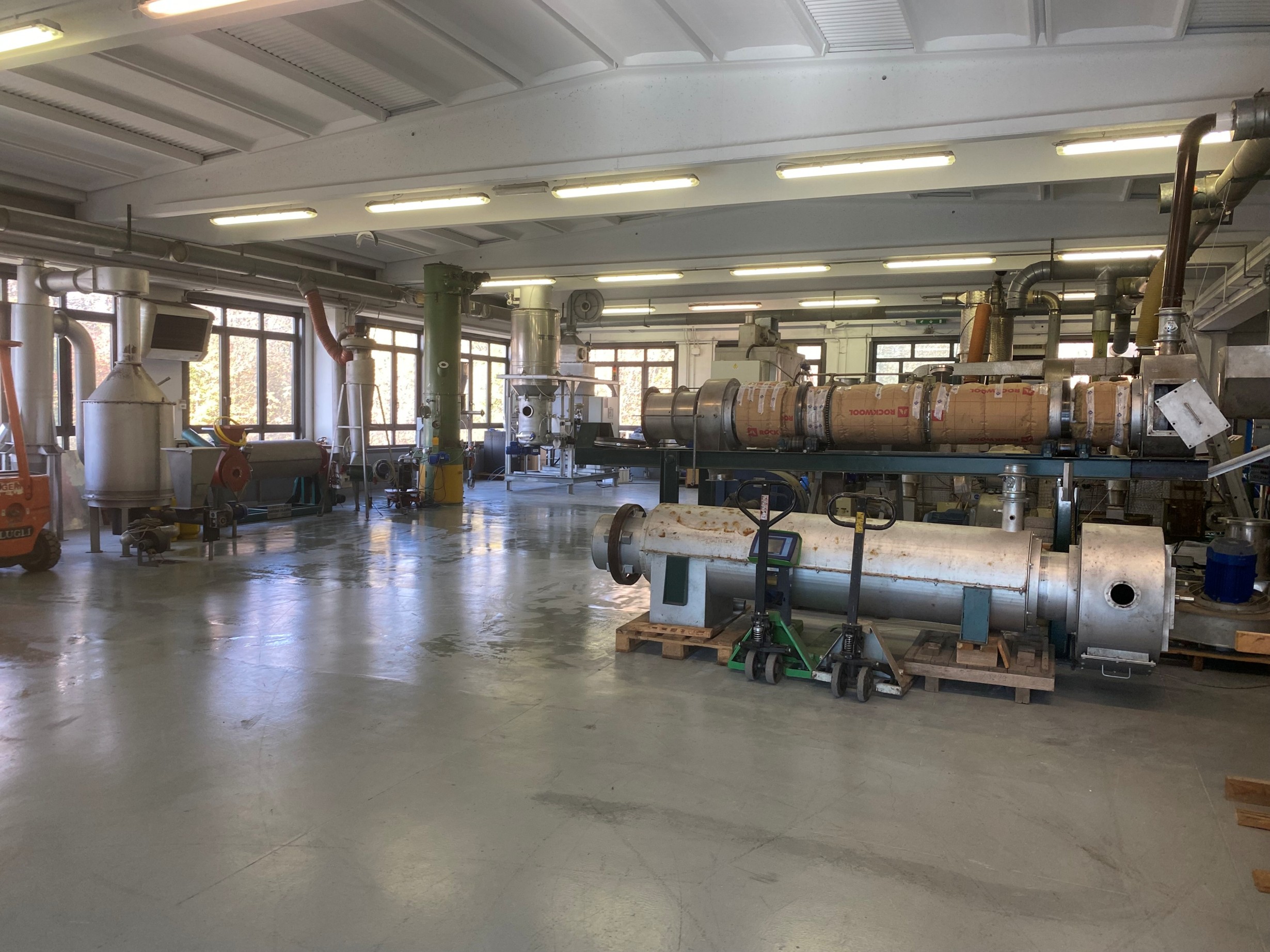 Sala Prove pilota semi-industriale a Maranello (MO) - Essiccatoi Bianchi